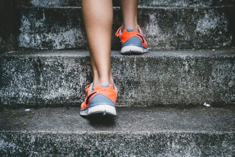 A winding path representing the neuroscience of changing a habit